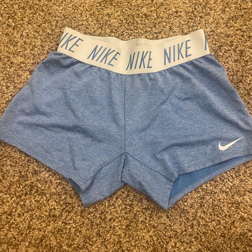 Nike Girls Dri-Fit Blue Active Running Shorts